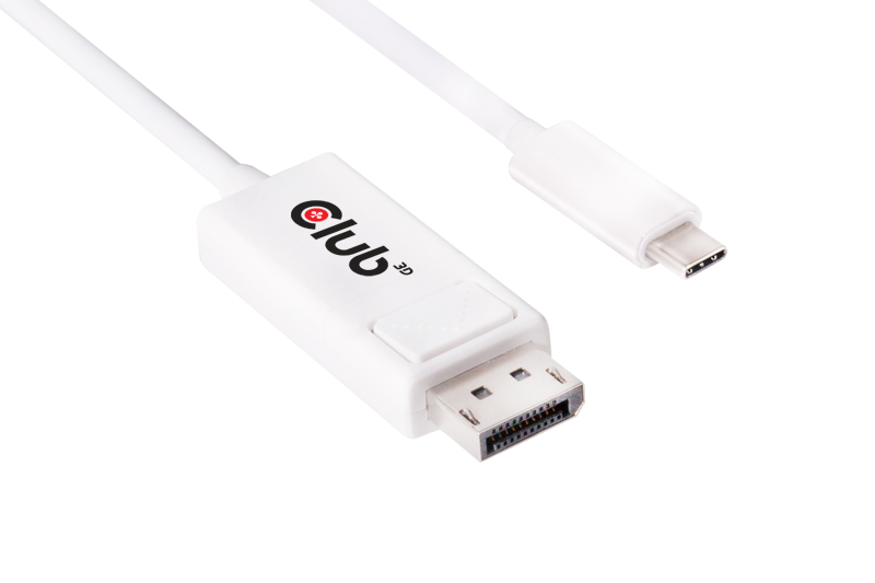 Club 3D DisplayPort-Kabel - USB-C (M) bis DisplayPort (M), Ansicht 4