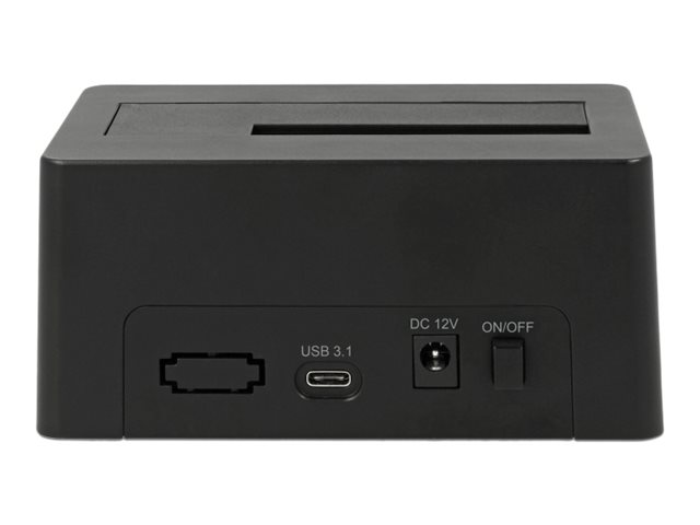 Delock HDD-Dockingstation Schächte: 1 - SATA 6Gbs - USB 3.1 (Gen 2)