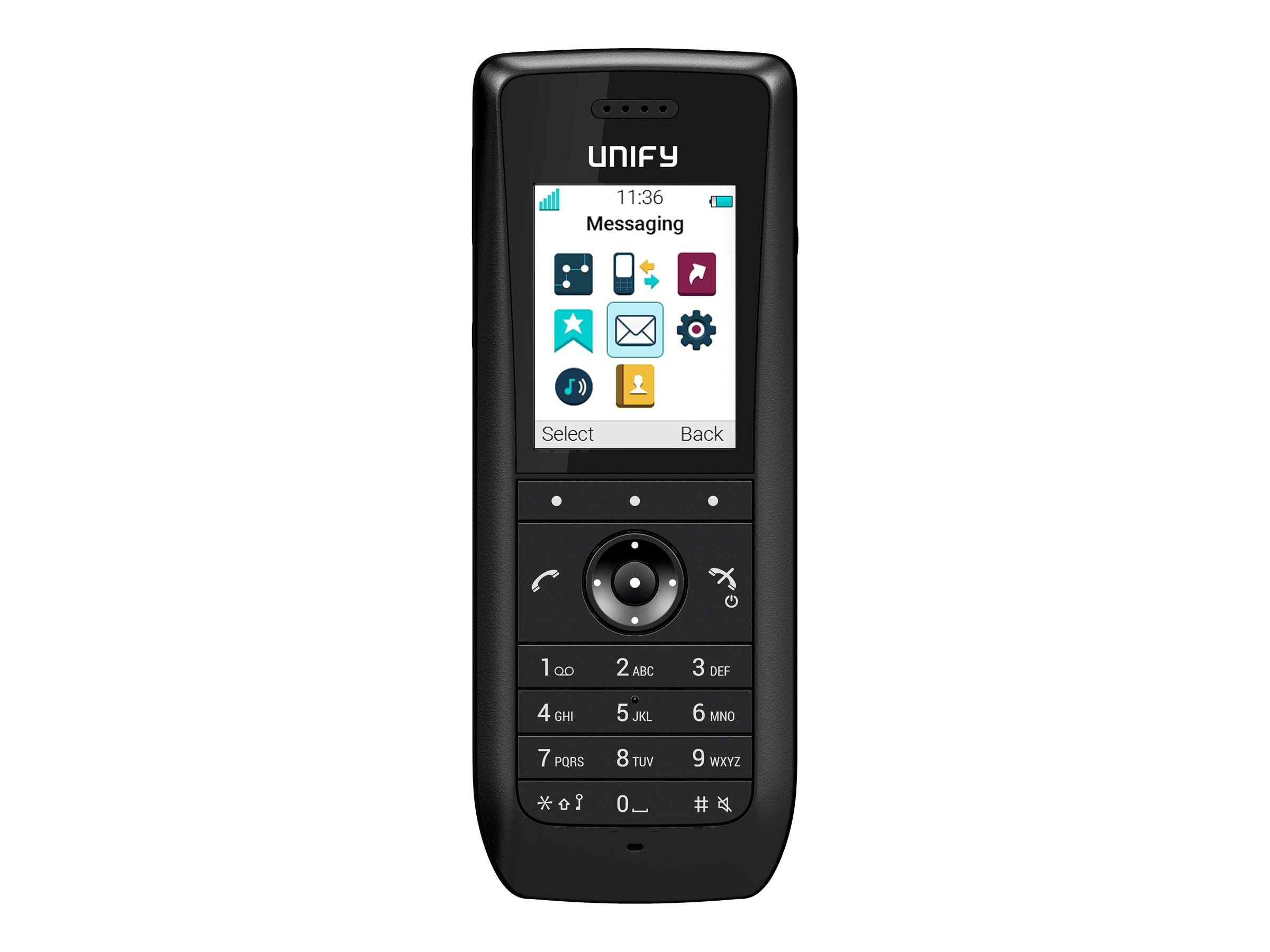 Unify OpenScape WLAN Phone WL4 Plus - Schnurloses VoIP-Telefon - mit Bluetooth-Schnittstelle - IEEE 802.11a/b/g/n/ac (Wi