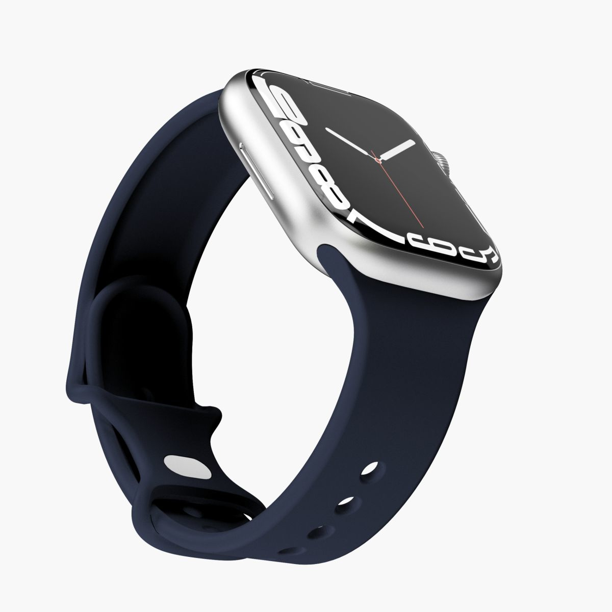 Vonmählen Classic - Band - Smartwatch - Blau - Apple - Apple Watch 38 mm | 40 mm | 41 mm - Silikon, Ansicht 2