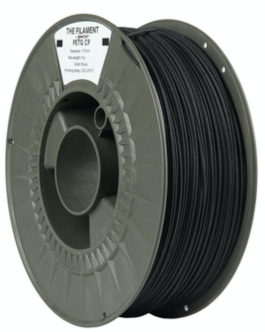 Spectrum Filaments The Filament· PETG CF· BLACK· 1.75mm· 1kg, Ansicht 3
