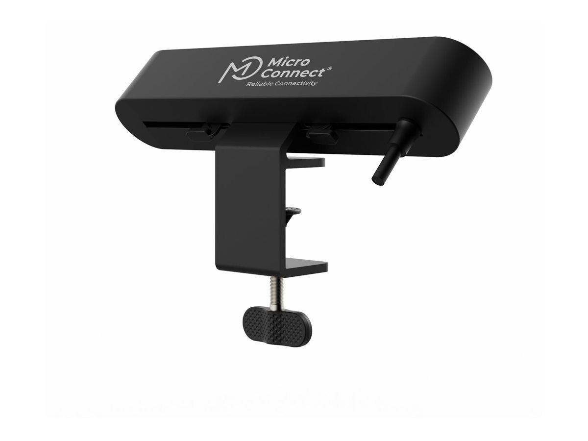 MicroConnect Multi Desktop Power Socket 3 Ways Schuko 1 x USB-A 2 - Steckdosenleiste, Ansicht 2