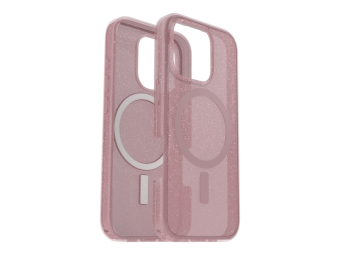 OtterBox Symmetry Series Clear - Hintere Abdeckung für Mobiltelefon - kompatibel mit MagSafe - Polycarbonatschicht thermoplastischer Elastomer (TPE)