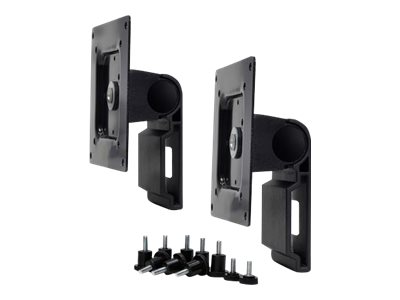 Ergotron Dual Monitor Tilt Pivot Kit - Befestigungskit (2 Drehgelenke 2 Kabelbinder Schrauben)