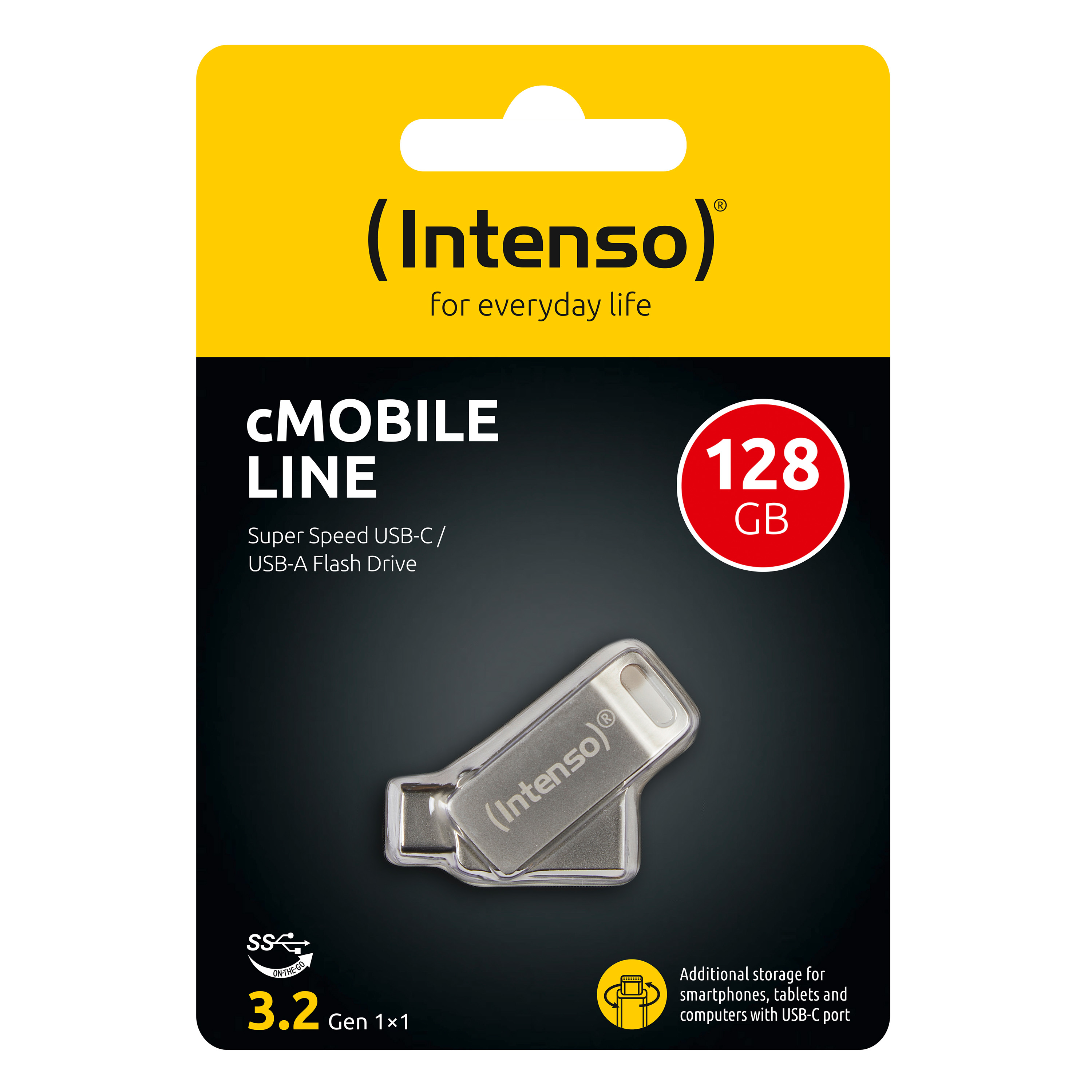 Intenso cMobile Line - USB-Flash-Laufwerk - 128 GB, Ansicht 2