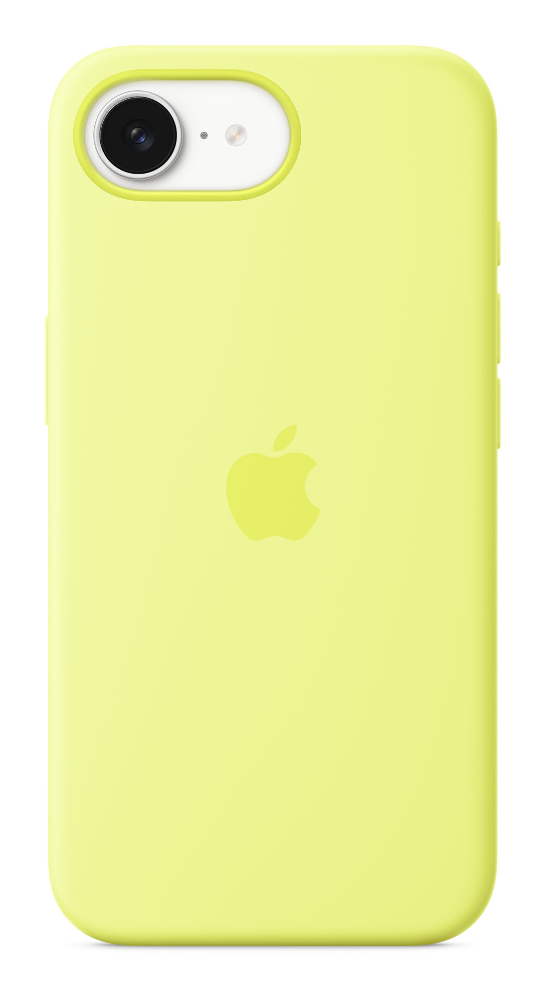 Apple Hintere Abdeckung für Mobiltelefon - Silikon - gelb, Ansicht 2
