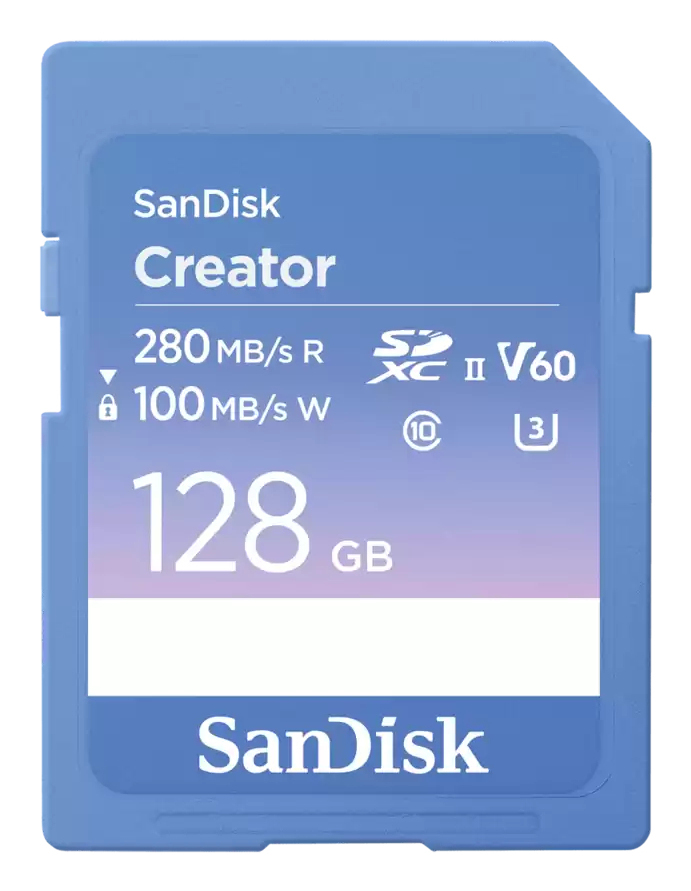 SanDisk Creator - Flash-Speicherkarte - 128 GB, Ansicht 4