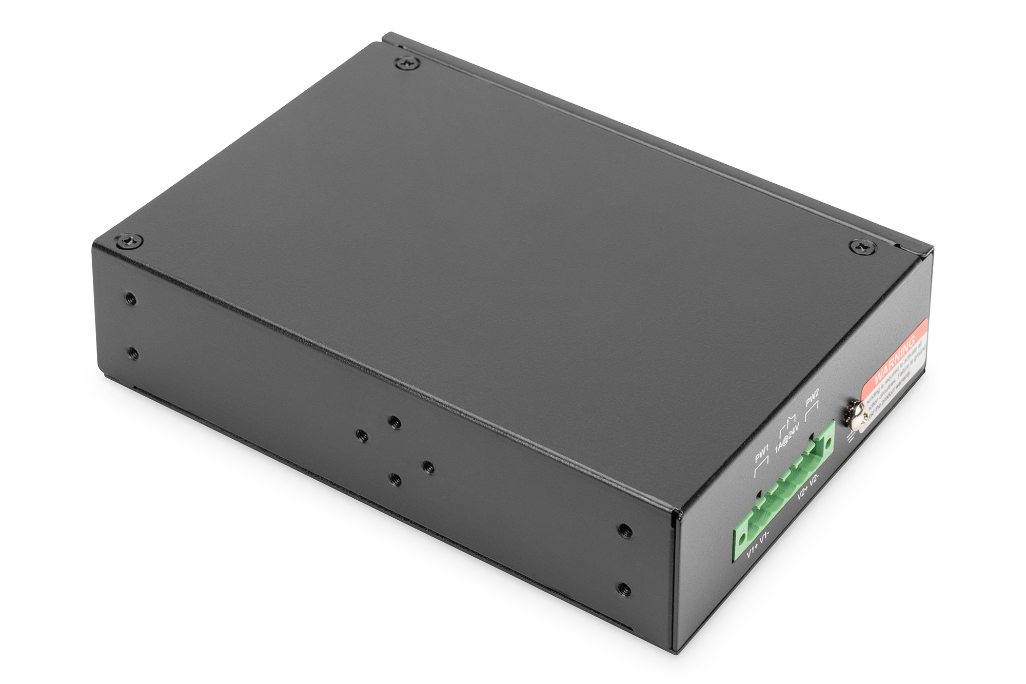 DIGITUS Industrial 8-Port Gigabit Switch, Unmanaged, Ansicht 2