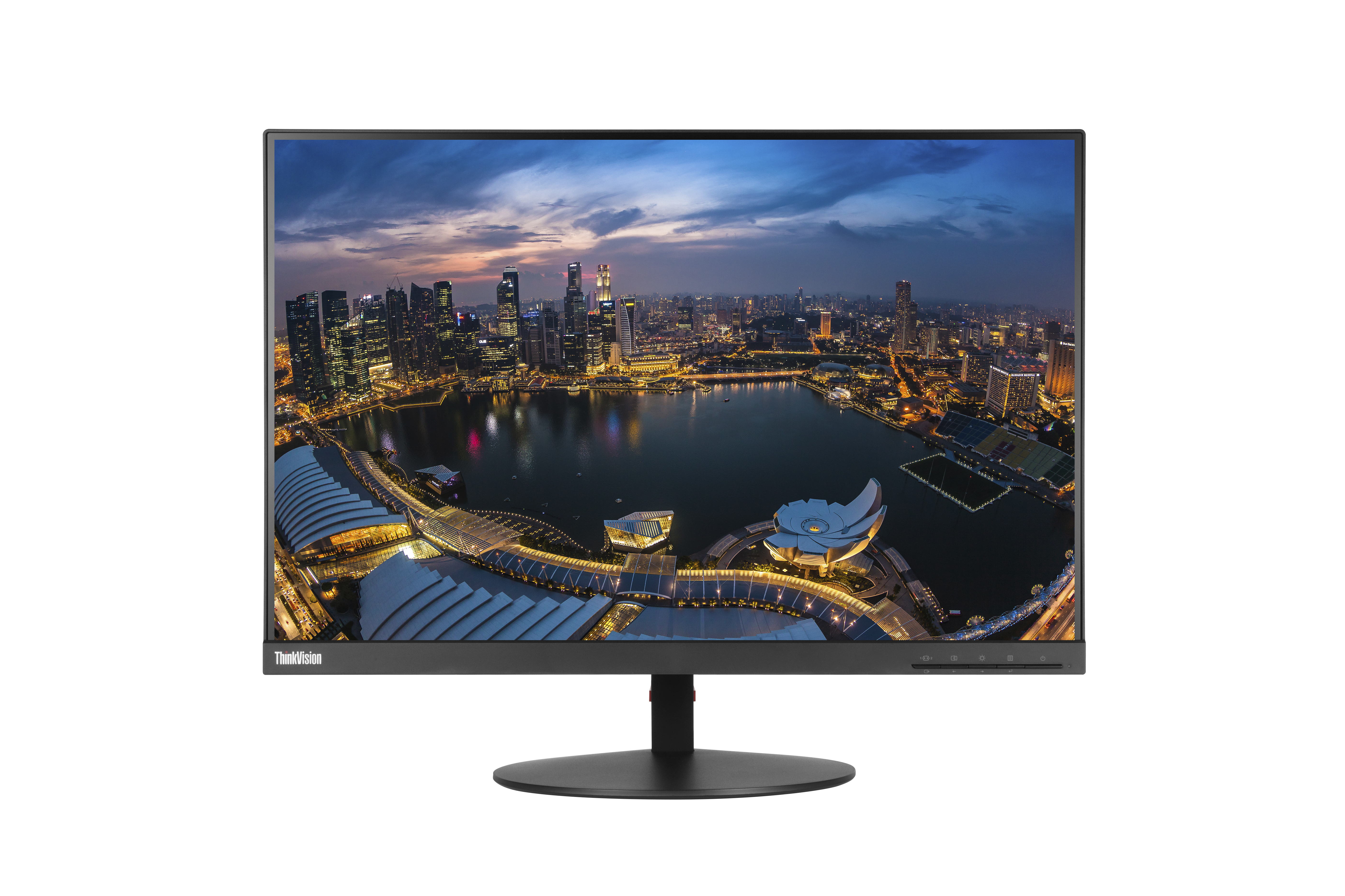 Lenovo ThinkVision T24d, 61 cm (24&quot;), 1920 x 1200 Pixel, WUXGA, LED, 7 ms, Schwarz