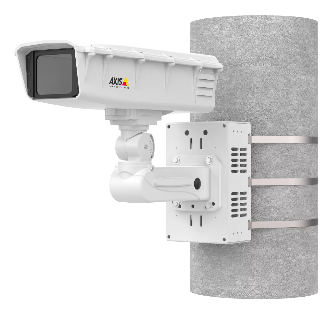Axis T93C Wall-and-Pole Conduit Back Box - Gehäuse, Ansicht 2