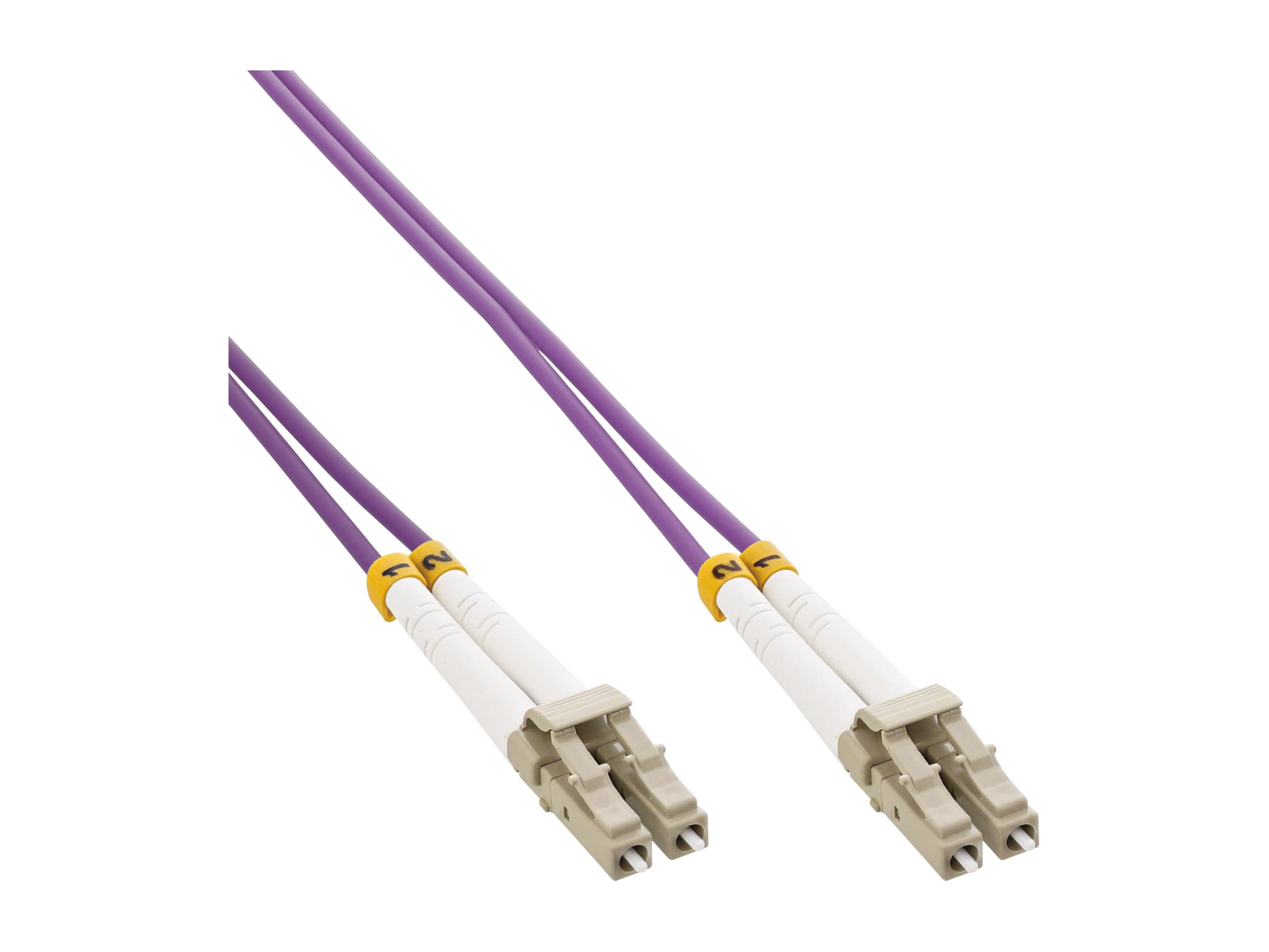 InLine LWL Duplex Kabel - LCLC - 50125µm - OM4 - 5m