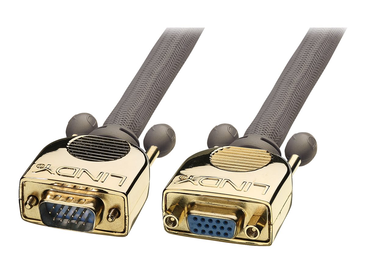 Lindy Premium Gold - VGA-Verlängerungskabel - HD-15 (VGA)