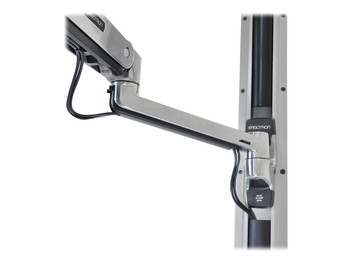 Ergotron LX - Befestigungskit (VESA-Adapter, Steh-Sitz-Arm, Basis, Verlängerung) - für LCD-Display, Ansicht 5
