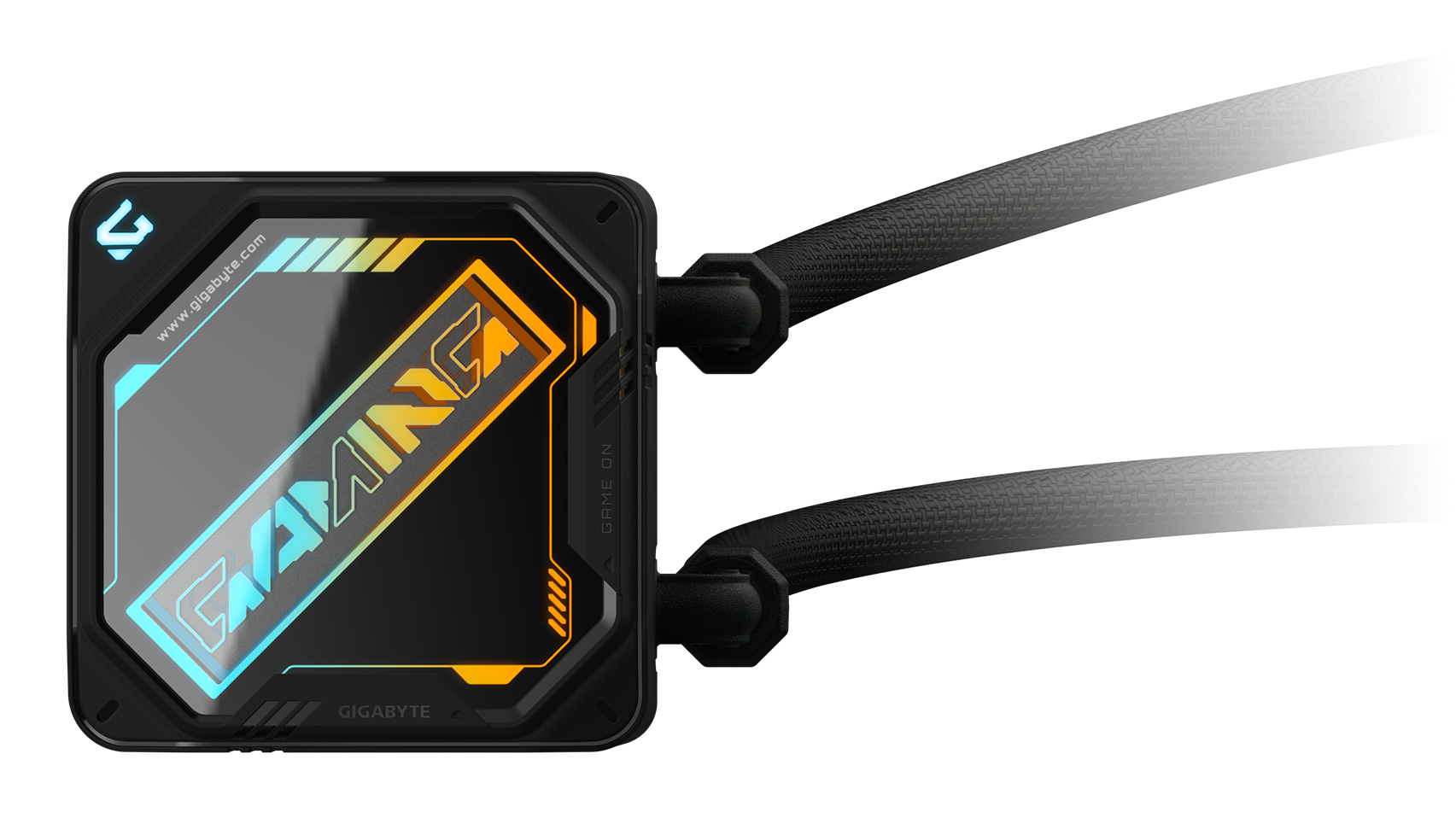Gigabyte GME 240 Wasserkühlung für AMD und Intel CPU Schwarz - CPU-Kuehler - 35.8 - CPU-Kühler - 35,8 dB, Ansicht 3