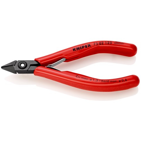 KNIPEX KP-7502125 - Hand-Kabelschneider - Rot - Kunststoff - Stahl - Rot - 62 HRC - 1,4 cm, Ansicht 2