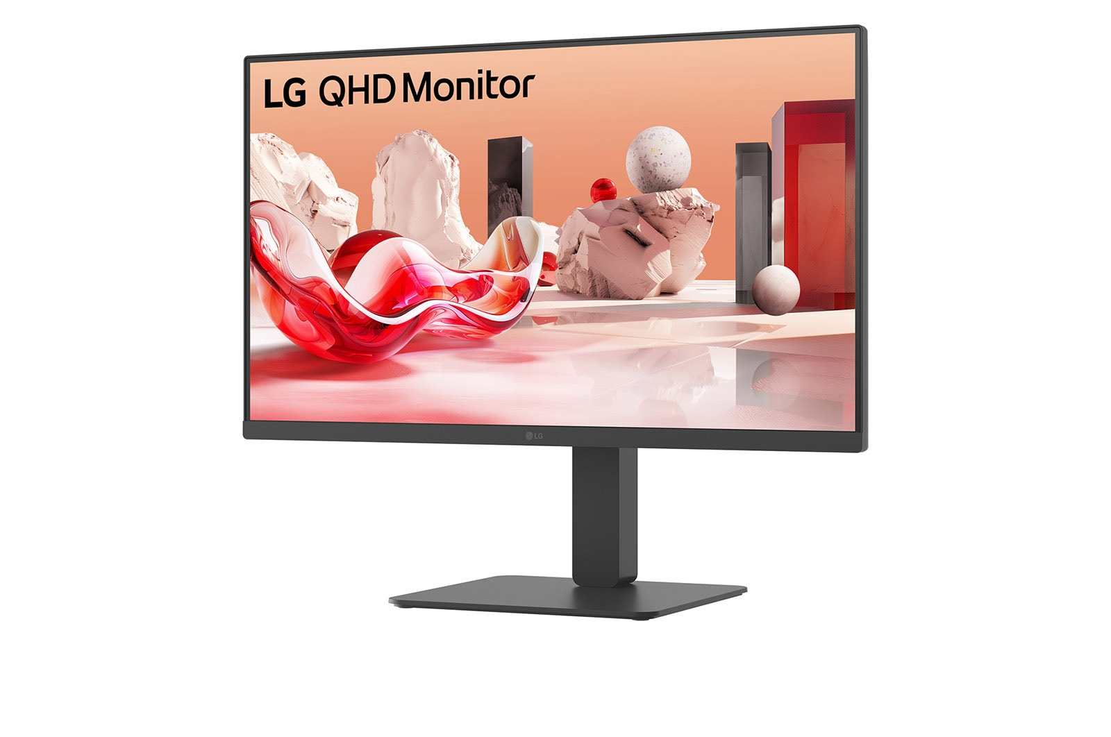 LG 27BA45QB-B.AEU - Flachbildschirm (TFT/LCD) - 68,6 cm - 5 ms - IPS - HDMI - Kopfhörer Ausgang, Ansicht 3