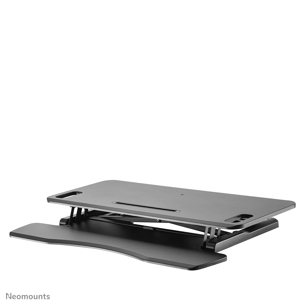 Neomounts by Newstar Sitz-Steh-Arbeitsplatz - Schwarz - -25,4 mm (-1 Zoll) - -25,4 mm (-1 Zoll) - 110 - 510 mm, Ansicht 2