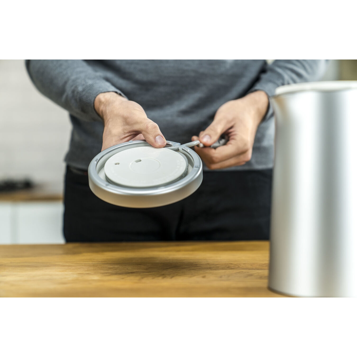 Zwilling ENGINIGY - 1 l - 1850 W - Silber - Kunststoff - Edelstahl - Überhitzungsschutz - Filterung, Ansicht 3