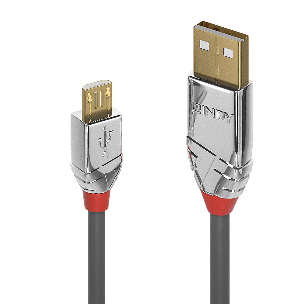 Lindy CROMO - USB-Kabel - USB (M) bis Micro-USB Typ B (M), Ansicht 2