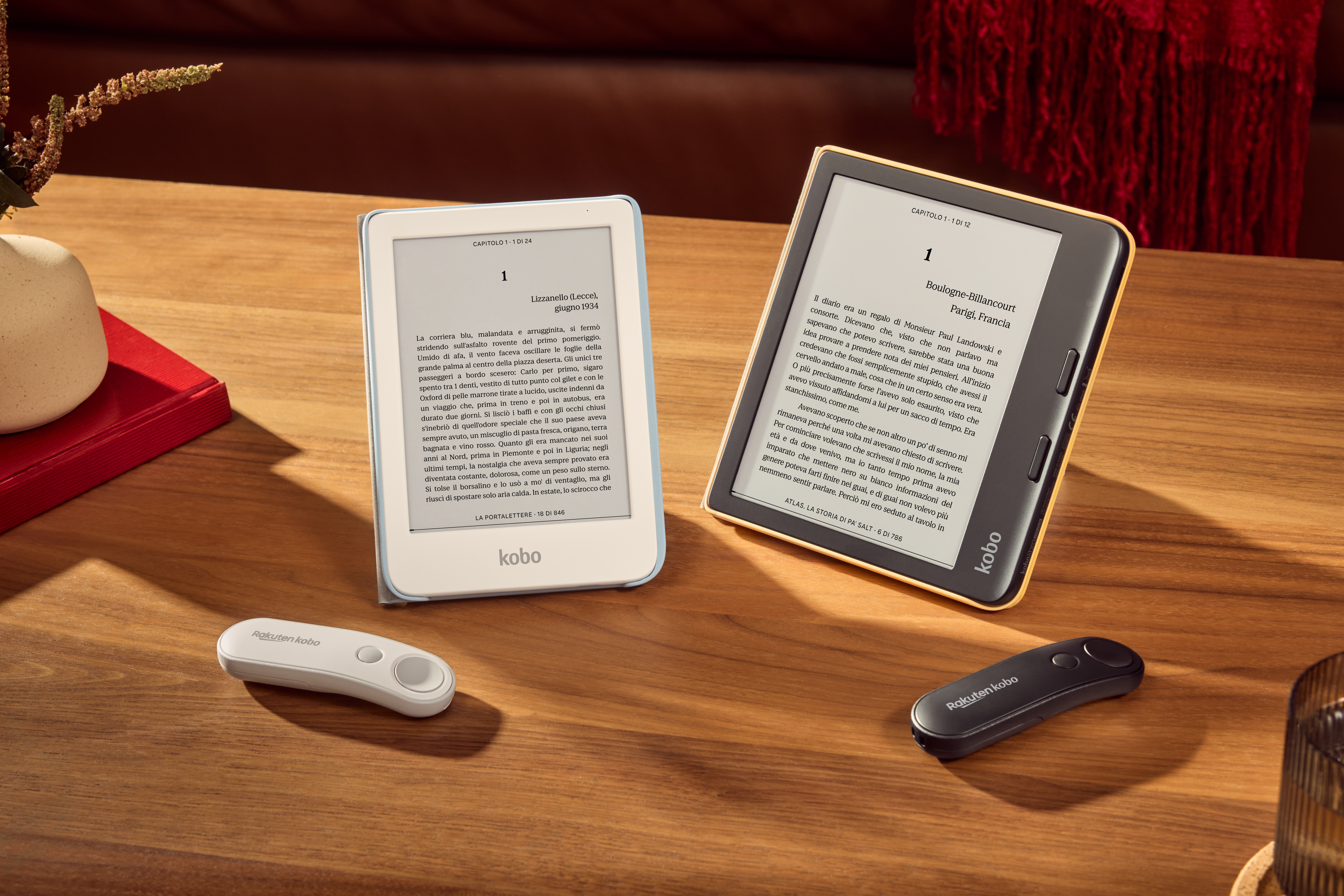 Kobo remote NEWSPRINT GREY - Zubehör PDA - Bluetooth, Ansicht 2