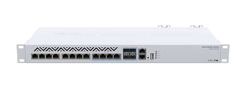 MikroTik Cloud Router Switch CRS312-4C+8XG-RM, Ansicht 2