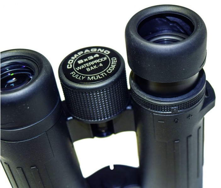 Braun Compagno - Fernglas 8 x 34 WP - gegen Beschlagen geschützt, wasserfest, Ansicht 2