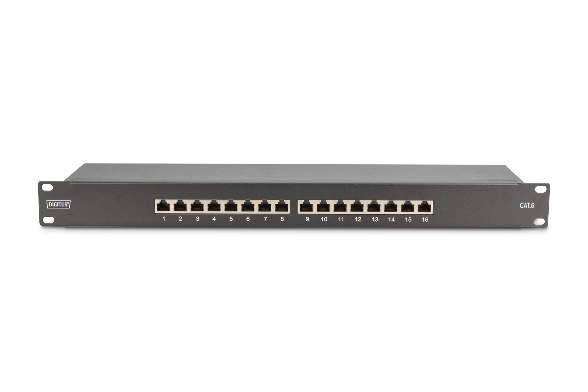 DIGITUS CAT 6, Klasse E Patch Panel, Ansicht 3
