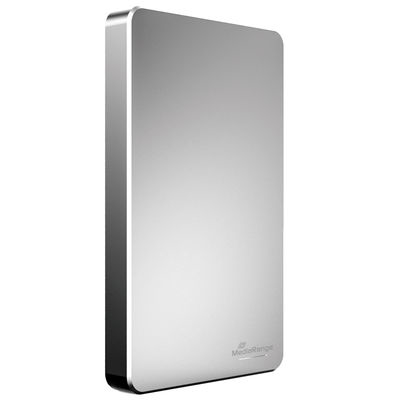 MEDIARANGE USB 3.0 HDD 1TB - 1 TB - 2.5 - 3.2 Gen 1 (3.1 Gen 1) - 5400 RPM - Silber, Ansicht 3