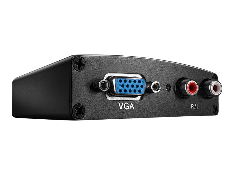 Lindy VGA & Audio to HDMI Converter - Videokonverter - VGA - HDMI