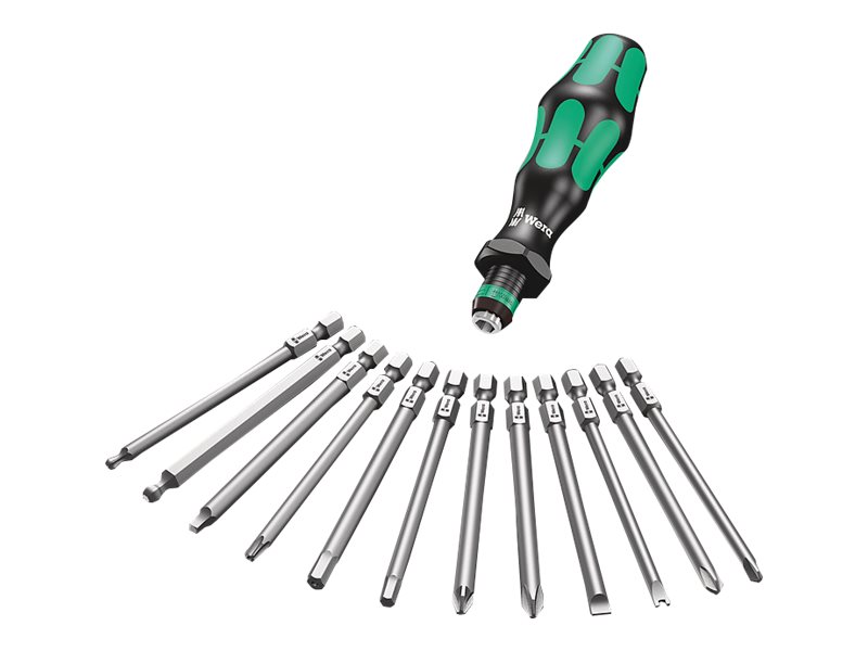 Wera Kraftform Kompakt 41 - Schraubendreher mit Bit-Satz, Ansicht 3