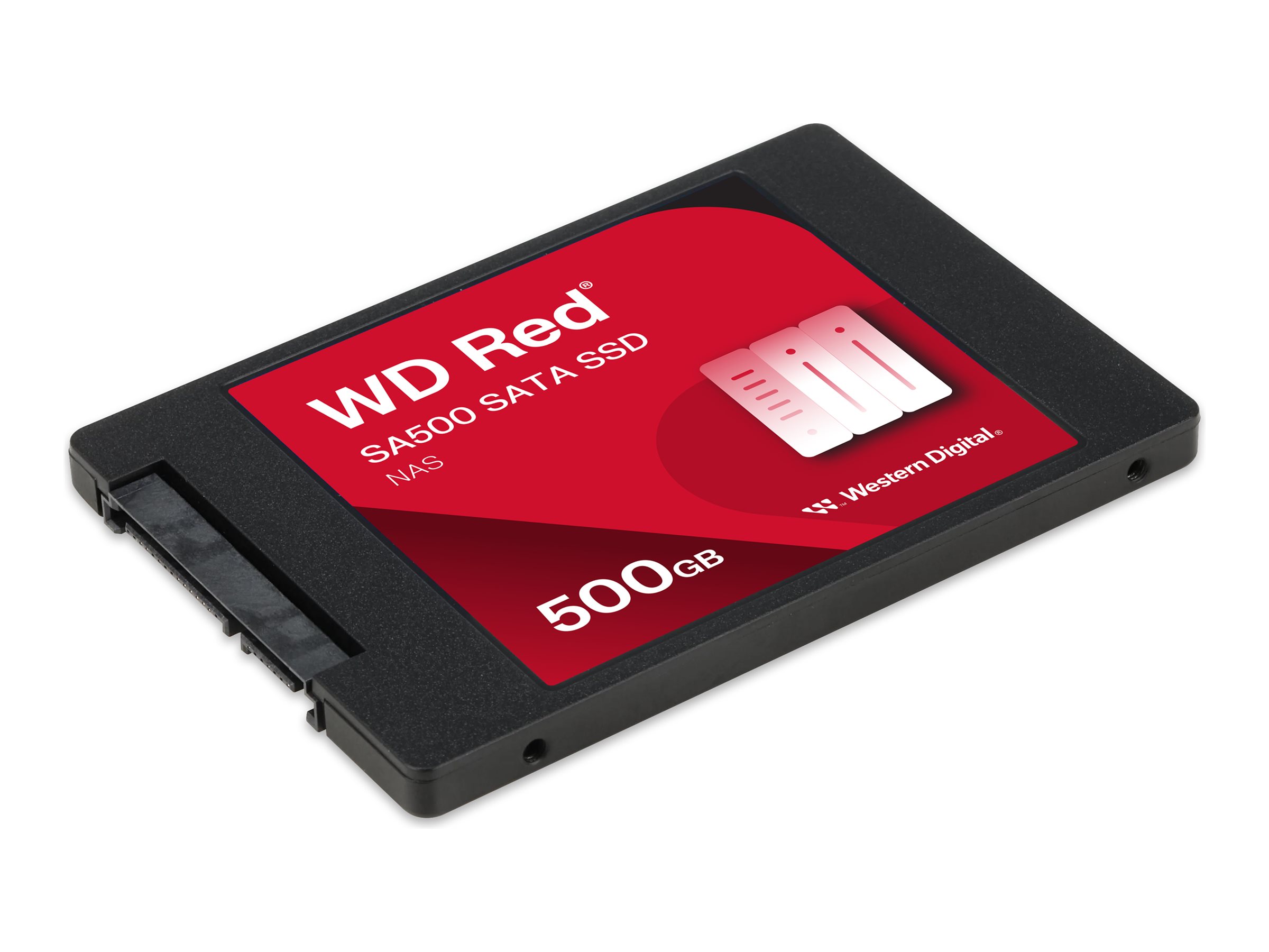 WD Red SA500 WDS500G1R0A - SSD - 500 GB - intern - 2.5 (6.4 cm), Ansicht 4