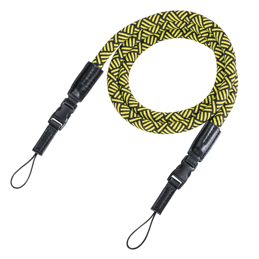Hama Braid 120 - Digitalkamera - Nylon - Schwarz - Gelb - Schnallenverschluss - 120 cm, Ansicht 2