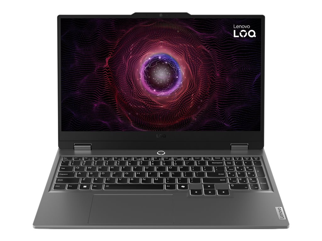 Lenovo LOQ 15ARP9 83JC - 180°-Scharnierdesign - AMD Ryzen 7 7435HS / 3.1 GHz - Win 11 Home - GeForce RTX 4070 - 16 GB RA