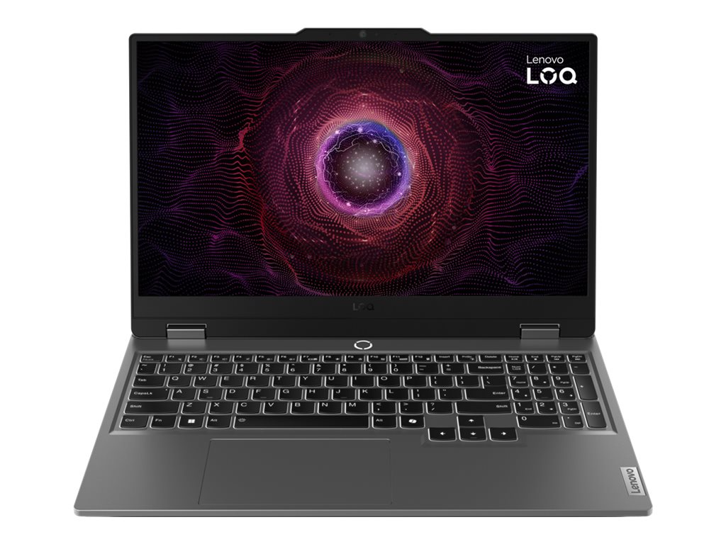 Lenovo LOQ 15ARP9 83JC - 180°-Scharnierdesign - AMD Ryzen 7 7435HS / 3.1 GHz - kein Betriebssystem - GeForce RTX 4070 - 