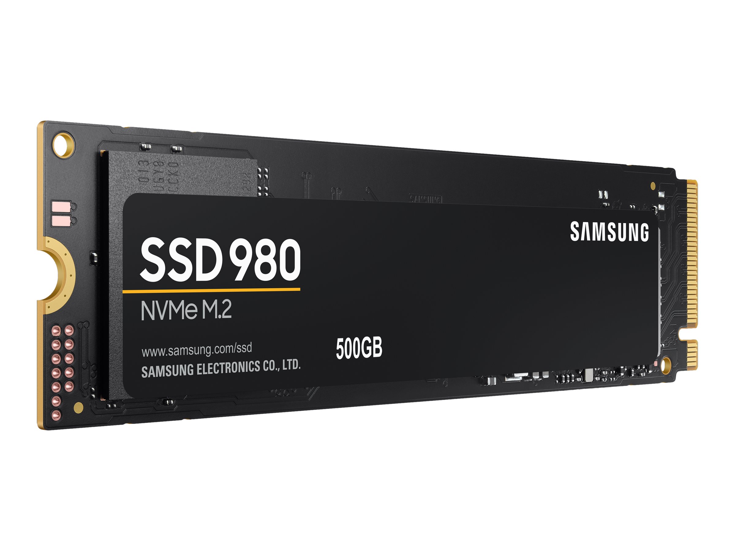 Samsung 980 MZ-V8V500BW - 500 GB SSD - intern - M.2 2280 - PCI Express 3.0 x4 (NVMe)