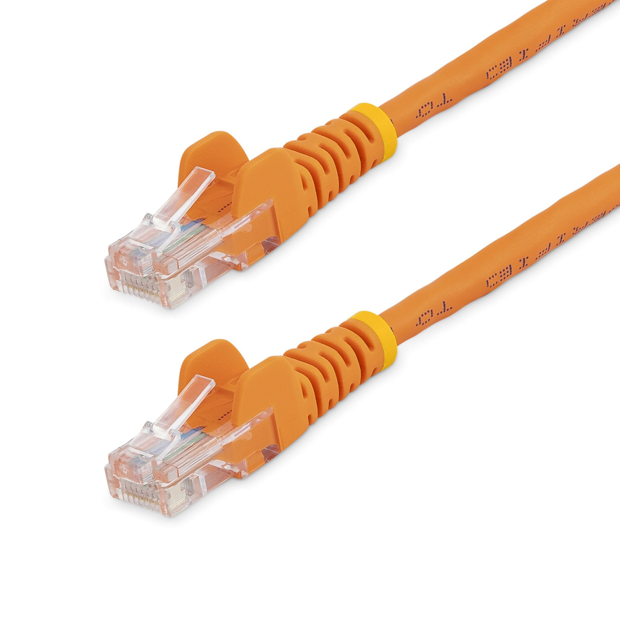 StarTech.com 3m Cat5e RJ45 UTP Netzwerkkabel Snagless - Cat 5e Patchkabel - Orange - Stecker / Stecker - Patch-Kabel, Ansicht 2