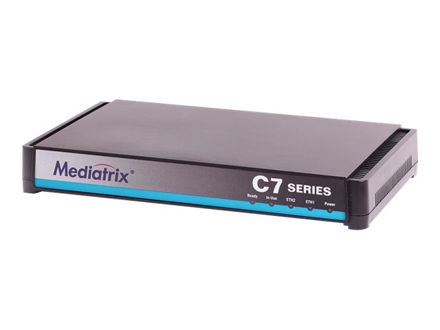 Unify Mediatrix C7 Series C711 - VoIP-Gateway - 2 Anschlüsse - 100Mb LAN