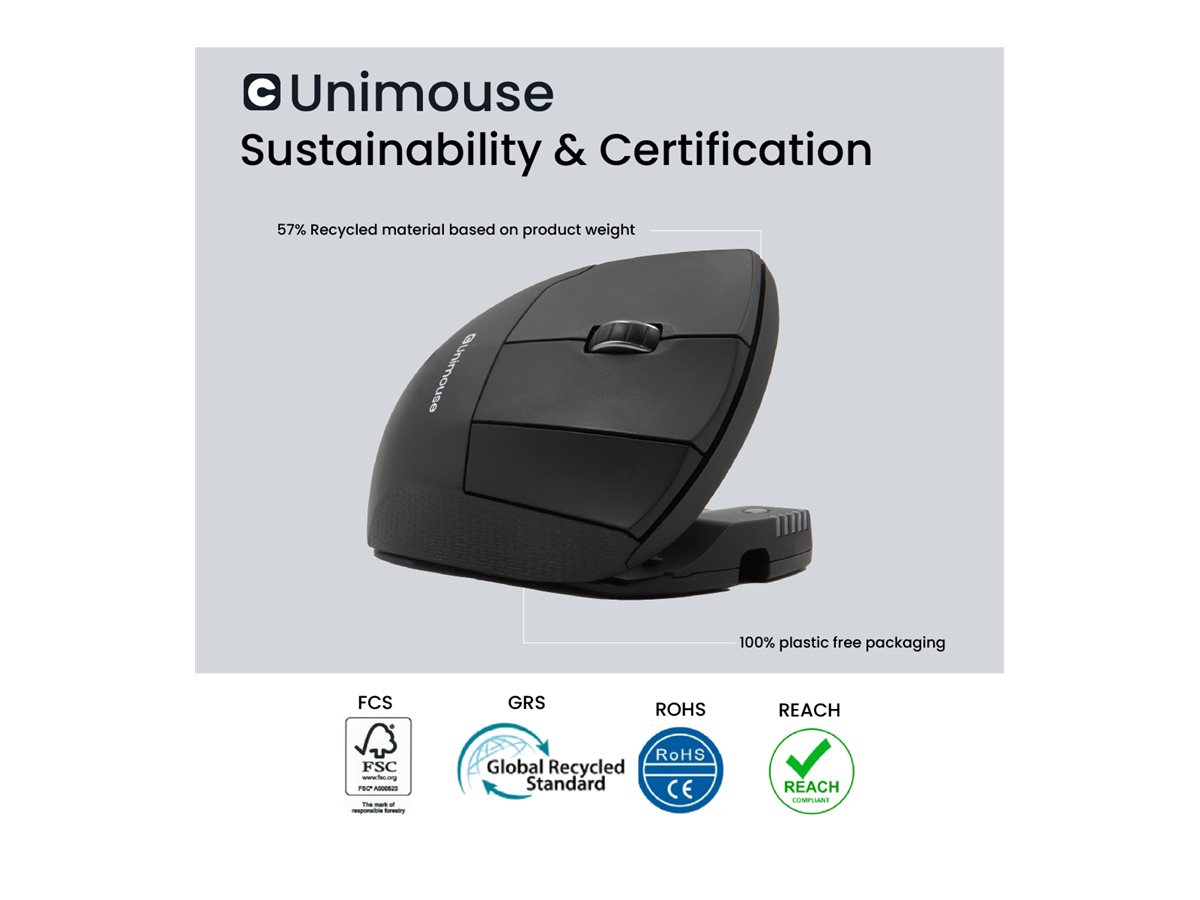 Contour Unimouse - Vertikale Maus - ergonomisch, Ansicht 5