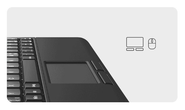 KeySonic KSK-3211ELU - Kabelgebunden - USB - Membran Key Switch - LED - Schwarz - TL: Deutsch, QWERTZ, Ansicht 3
