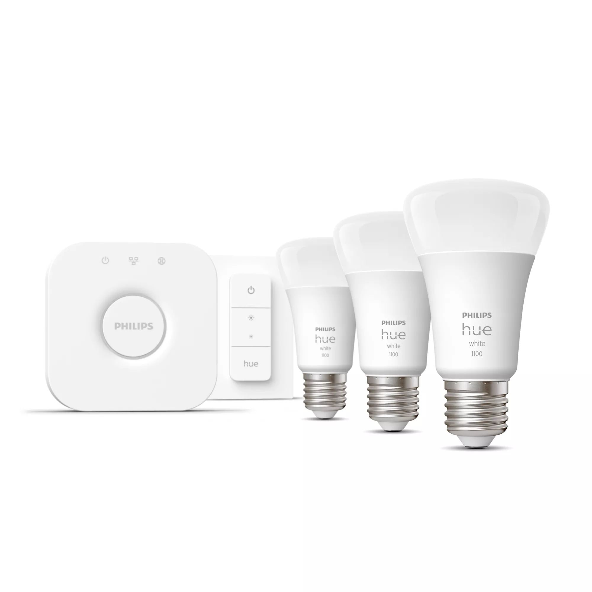 Philips Hue White Starter Kit - Drahtloses Beleuchtungs-Kit - LED-Lampe x 3 - E27 - 9.5 W (Entsprechung 75 W), Ansicht 4