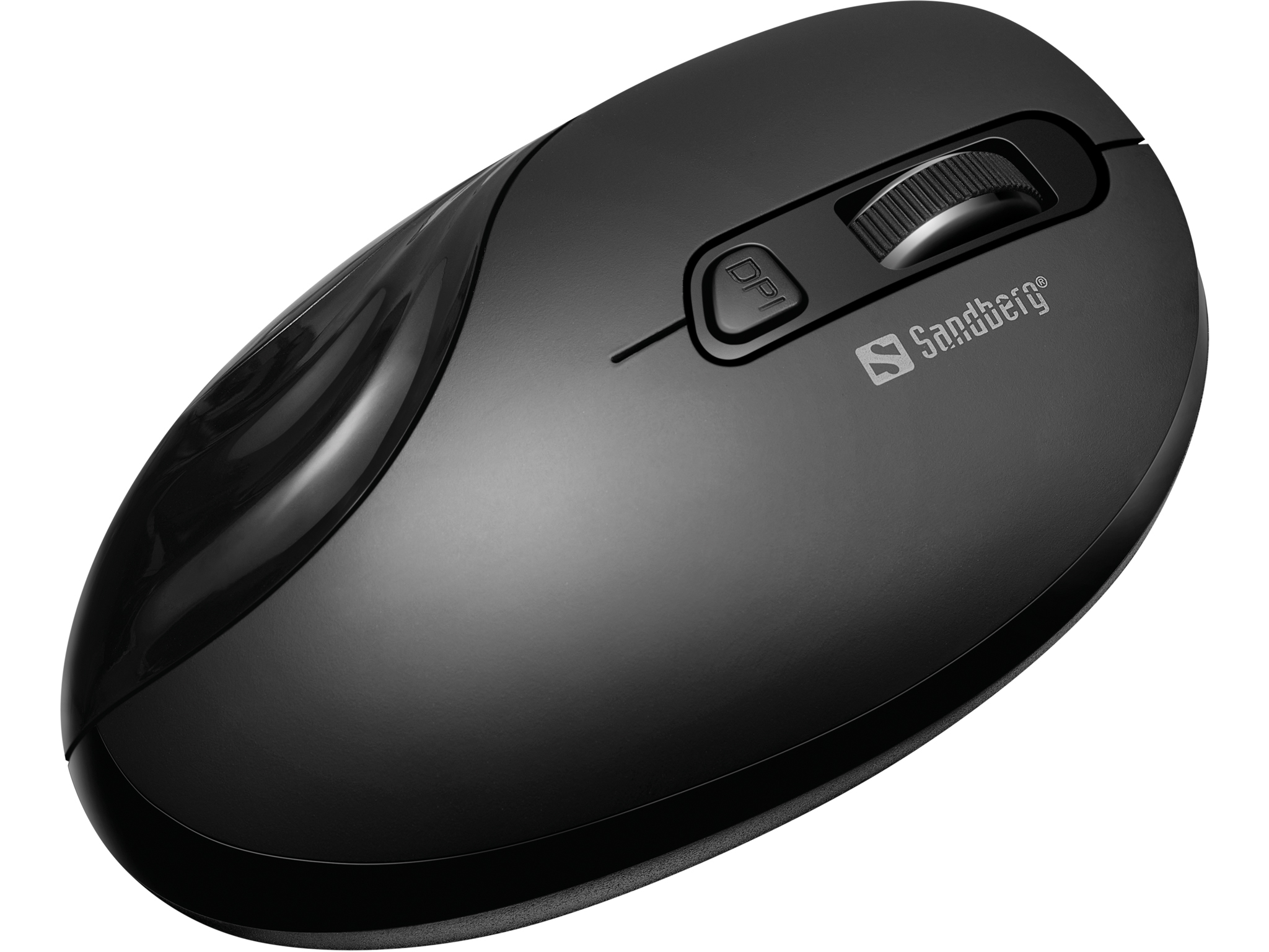SANDBERG Maus - optisch - 4 Tasten - kabellos - 2.4 GHz - kabelloser Empfänger (USB), Ansicht 3