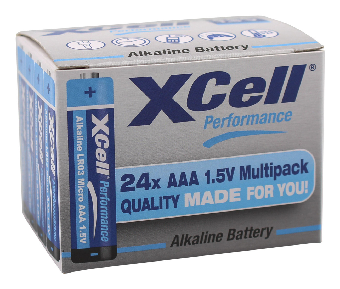 XCell Batterie Performance LR03 Micro AAA 24er Box - Batterie, Ansicht 2