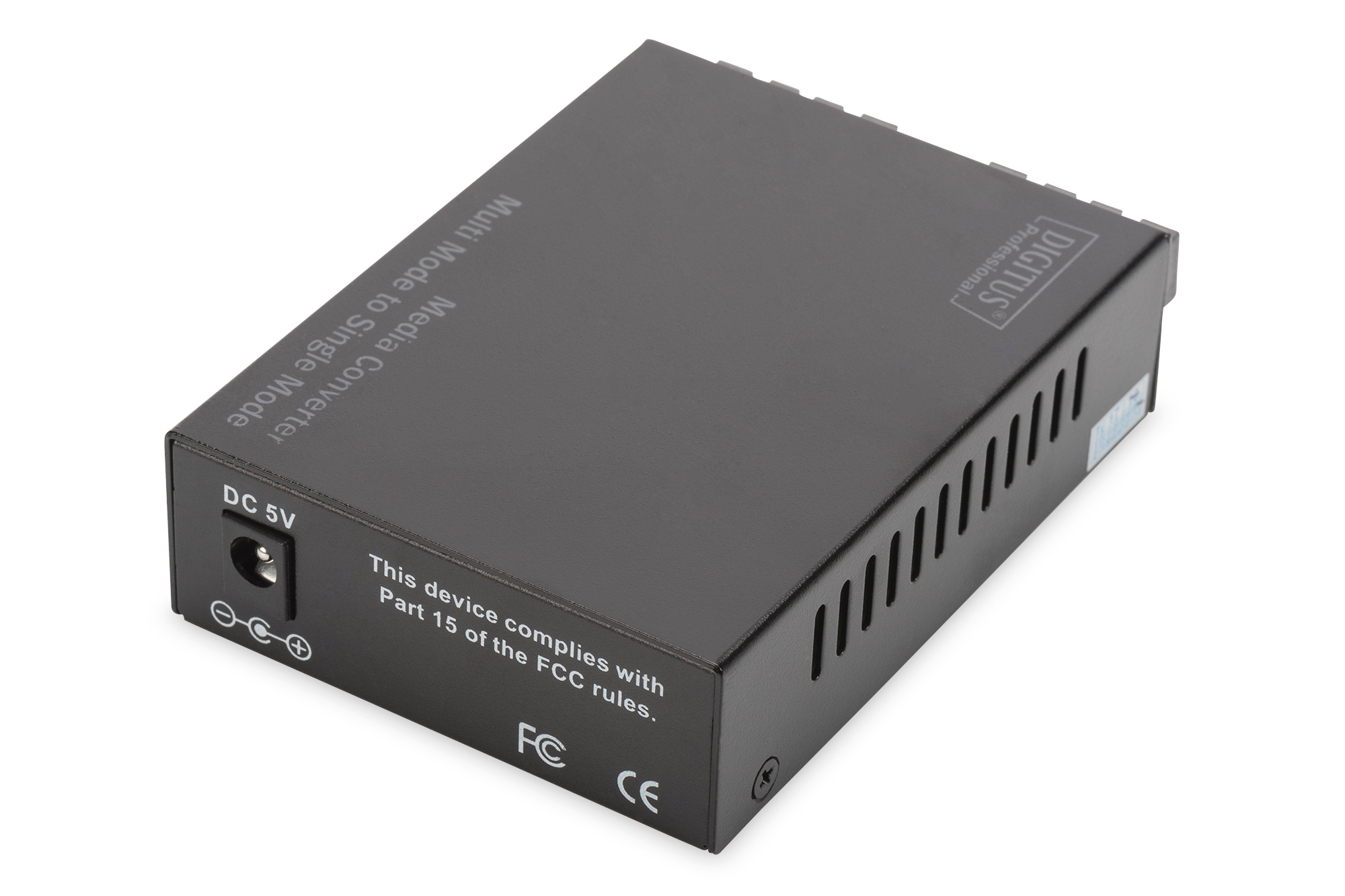 DIGITUS Fast Ethernet Multimode/Singlemode Media Converter SC/SC, Ansicht 3