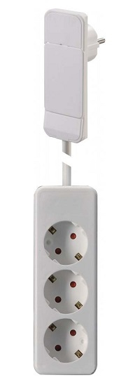 Bachmann SmartPlug - Steckdosenleiste - Ausgangsanschlüsse: 3, Ansicht 2