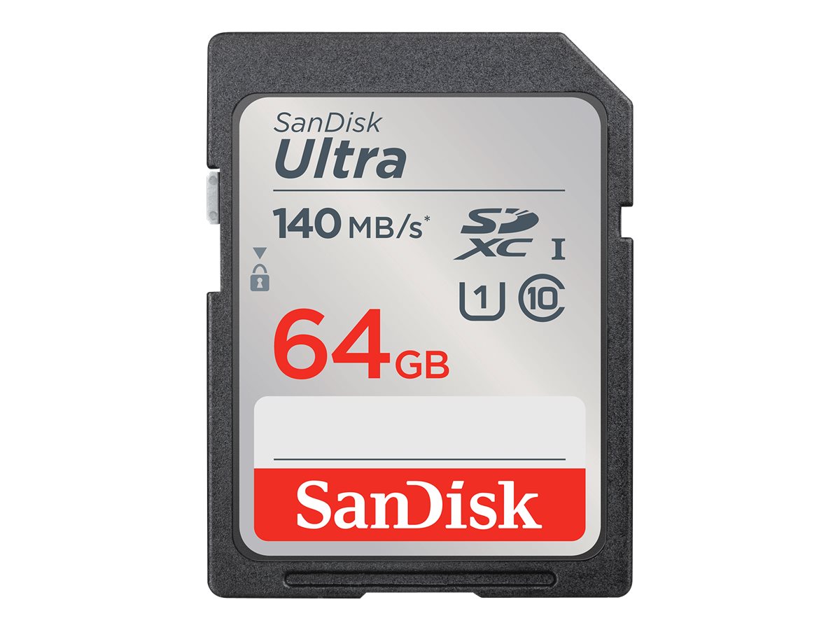 SANDISK Ultra 64GB SDXC Memory Card (SDSDUNB-064G-GN6IN)
