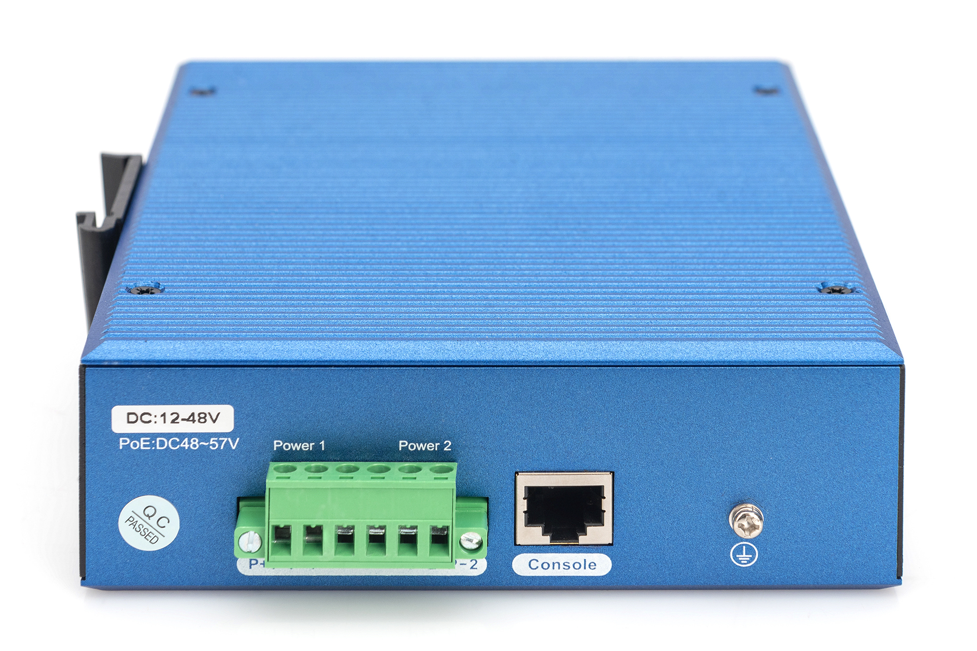 DIGITUS Industrial 8 + 4 10G Uplink Port L3 managed Gigabit Ethernet PoE Switch, Ansicht 2