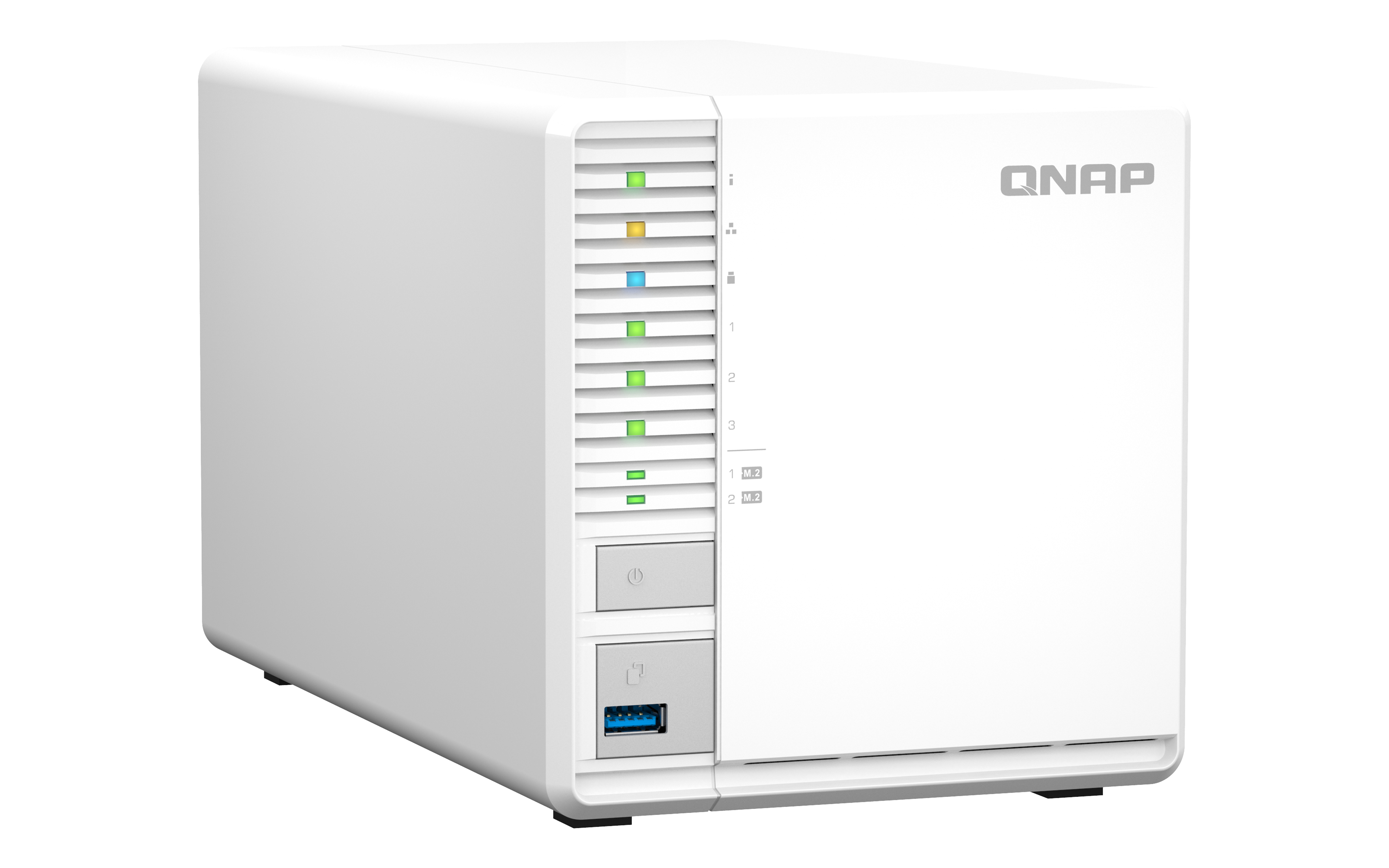 QNAP TS-364 - NAS-Server - 3 Schächte - SATA 6Gb/s, Ansicht 3