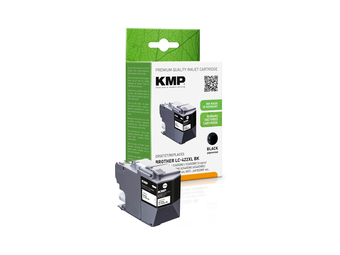 KMP Patrone Brother MFC-J5340DW LC422XLBK black 3000S. - Wiederaufbereitet - Kompatibel