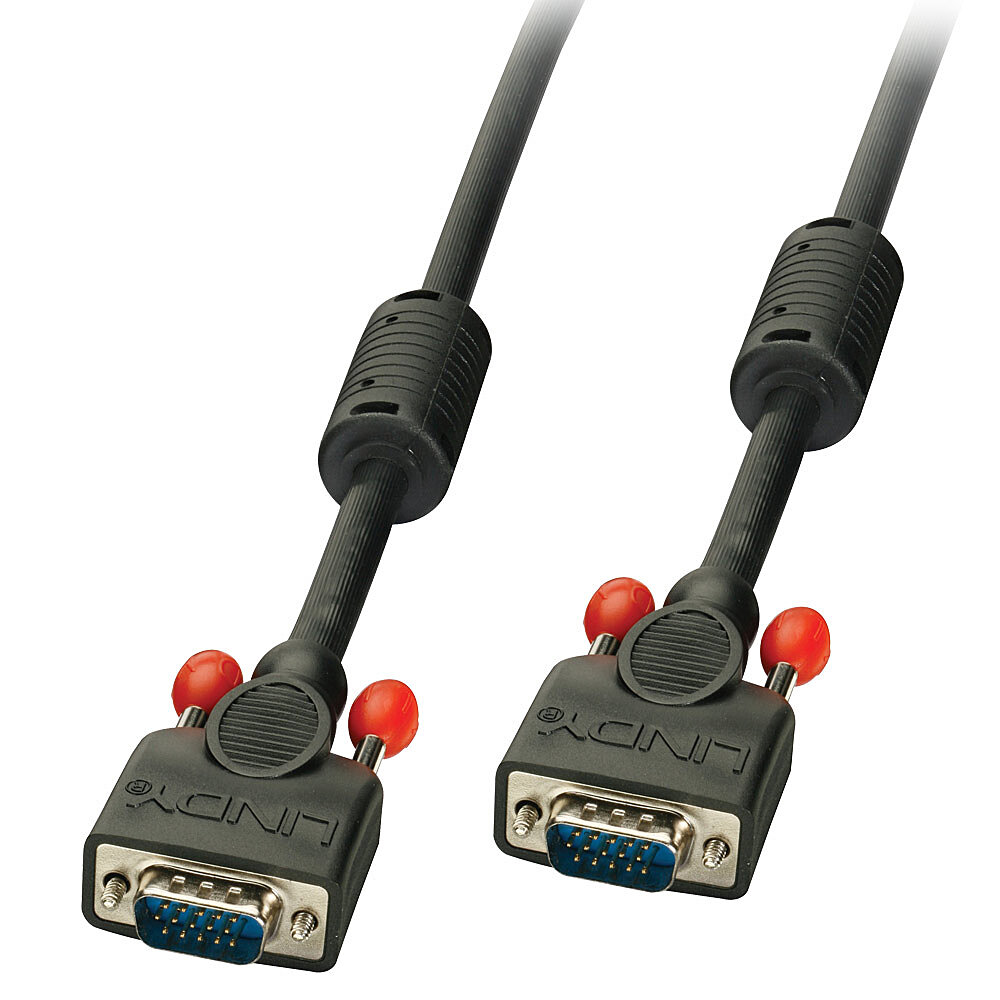 Lindy VGA-Kabel - HD-15 (VGA) (M) bis HD-15 (VGA), Ansicht 2