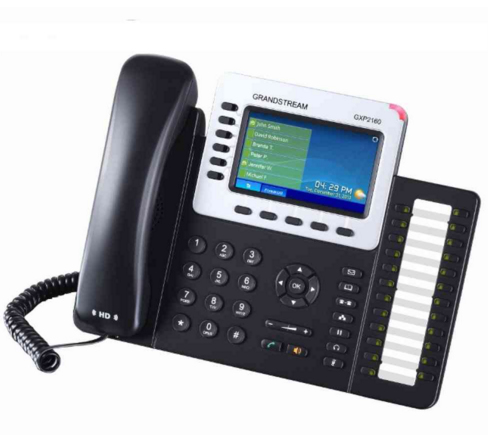 Grandstream GXP2140 Enterprise IP Phone - VoIP-Telefon, Ansicht 4